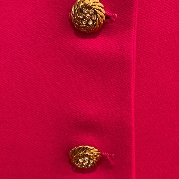 Vintage Fuschia wool jacket - Picture 6 of 8